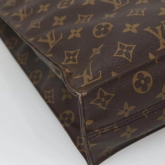LOUIS VUITTON Monogram Sac Plat Hand Bag M51140 LV Auth 132679 - Picture 14 of 16